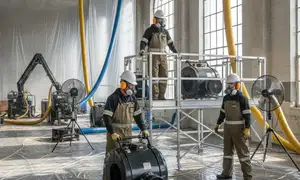 Structural drying equipment for homes in Menifee, CA water damage restoration service